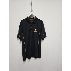 Pittsburgh Steelers Polo Shirt  Men's Large